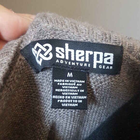 Sherpa Wool Dress Ladies Medium - Picture 3 of 4